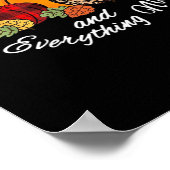 パンプキンスパイスと全ての素敵な秋プレイドレオパ ポスター (角)