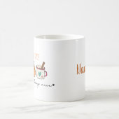 パンプキンスパイスのパーソナライズ コーヒーマグカップ (中央)