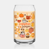 パンプキンスパイスの季節 ガラス缶 (裏面)