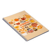 パンプキンスパイスの季節 ノートブック (右側)