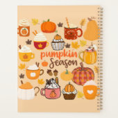 パンプキンスパイスの季節 プランナー手帳 (裏面)
