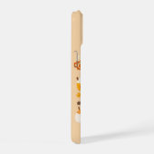 パンプキンスパイスの季節 iPhone 15ケース (右側面)