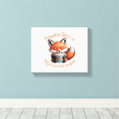 パンプキンスパイスは私のお気に入りのシーズン秋クラシックT キャンバスプリント (インサイチュ (ウッドフロア))