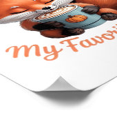 パンプキンスパイスは私のお気に入りのシーズン秋クラシックT ポスター (角)