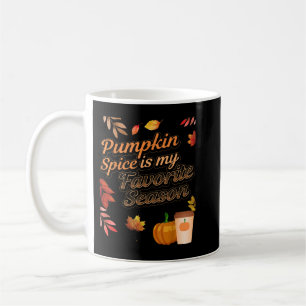 パンプキンスパイスは私のシーズお気に入りのン紅葉 コーヒーマグカップ