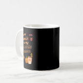 パンプキンスパイスは私のシーズお気に入りのン紅葉 コーヒーマグカップ (正面左)