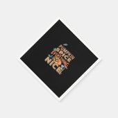 パンプキンスパイスアンドオールナイススローガン引用文 スタンダードカクテルナプキン (角)