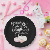 パンプキンスパイスオールスロスハロウィーン ペーパープレート (パーティー)