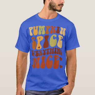 パンプキンスパイスオールナイス秋秋サンクスシ Tシャツ