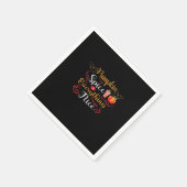 パンプキンスパイスオールニースクラシックスロース スタンダードカクテルナプキン (角)