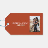 パンプキンスパイスギフトラベル ギフトタグ (裏面横)