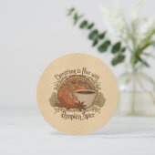 パンプキンスパイスコーヒーアンドフレンズパーティー 招待状 (スタンド正面)