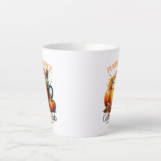 パンプキンスパイスコーヒークラブ カフェラテマグ (正面)
