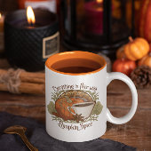 パンプキンスパイスコーヒーマグヴィンテージスタイルデザイン マグカップ