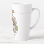 パンプキンスパイスコーヒーヴィンテージルック カフェラテマグ (右)