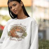 パンプキンスパイスコーヒー スウェットシャツ