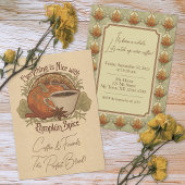 パンプキンスパイスコーヒー&フレンズ 招待状