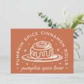 パンプキンスパイスシナモン転が カード (スタンド正面)