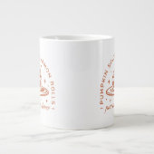 パンプキンスパイスシナモン転が ジャンボコーヒーマグカップ (正面)