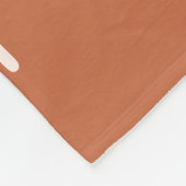 パンプキンスパイスシナモン転が フリースブランケット (角)