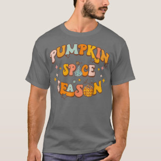 パンプキンスパイスシーズンハロー秋秋ビーブスクラス Tシャツ