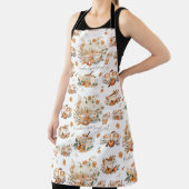 パンプキンスパイスシーズンラテコーヒーマグフローラ エプロン (インサイチュ)