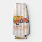 パンプキンスパイスシーズンヴィンテージトラック ボトルクーラー (正面)