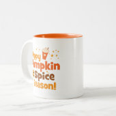 パンプキンスパイスシーズン ツートーンマグカップ (正面左)