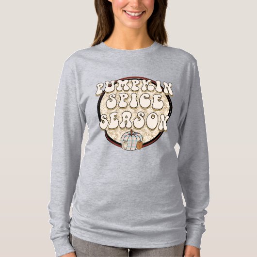 パンプキンスパイスシーズン Tシャツ (正面)