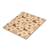 パンプキンスパイスダックスシャンドニース タイル (側面)