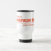 パンプキンスパイスノーシャムスローガン トラベルマグ (中央)