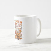 パンプキンスパイスハロウィーン コーヒーマグカップ (正面右)