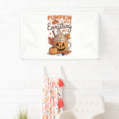 パンプキンスパイスハロウィーン 横断幕 (インサイチュ)