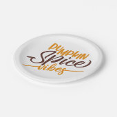 パンプキンスパイスビベス ペーパープレート (アングル)