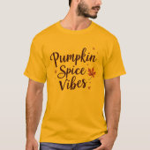 パンプキンスパイスビベス Tシャツ (正面)