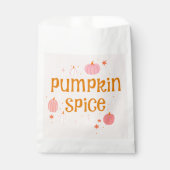 パンプキンスパイスピンクハロウィーン フェイバーバッグ (正面)