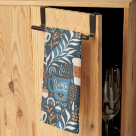 パンプキンスパイスボホ秋 キッチンタオル