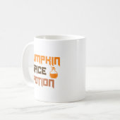 パンプキンスパイスポーション面白いハロウィーン コーヒーマグカップ (正面左)