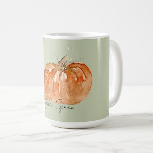 パンプキンスパイスマグ コーヒーマグカップ (正面右)