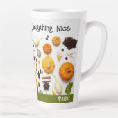 パンプキンスパイスモノグラムラテ カフェラテマグ (右)