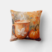 パンプキンスパイスライフ クッション (裏面)