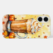パンプキンスパイスラテイン秋 Case-Mate iPhoneケース (裏面 (横))