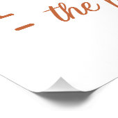 パンプキンスパイスラテ愛好家 ポスター (コーナー)