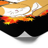 パンプキンスパイスラテ ポスター (角)