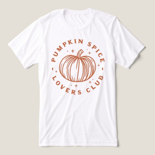 パンプキンスパイスラバーズクラブ トライブレンドＴシャツ (デザイン正面)