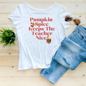 パンプキンスパイス保ザ先生ニース Tシャツ