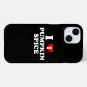 パンプキンスパイス大好き Case-Mate iPhoneケース (裏面 (横))