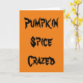 パンプキンスパイス狂想曲 カード (黄色い花)