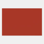 パンプキンスパイス白いスクリプト幸せな感謝祭 ラッピングペーパーシート (正面3)