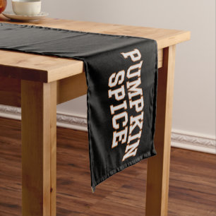 パンプキンスパイス秋シャツ感謝祭 ショートテーブルランナー